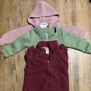 18 month Jackets and Vest